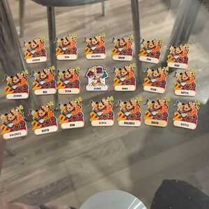 Disney Mickey Mouse 2000 Pin Set of 20